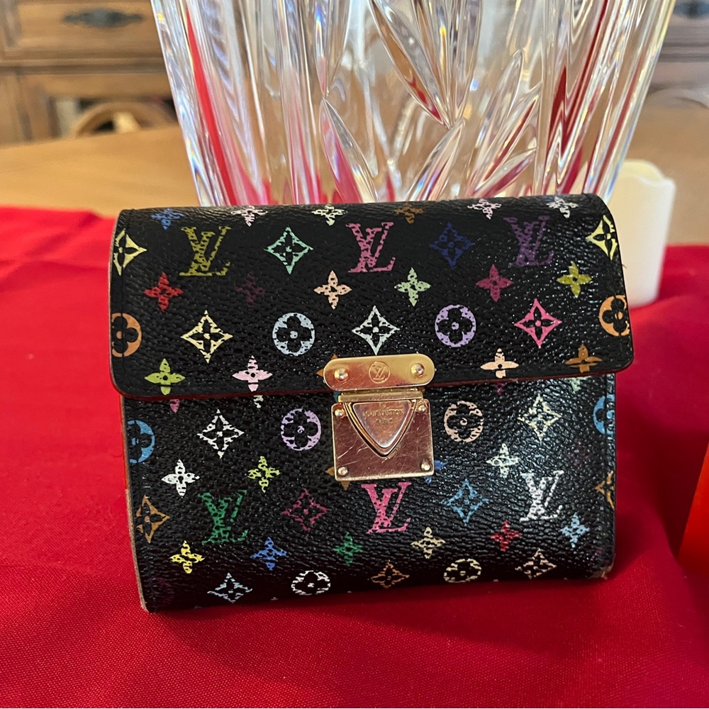 LOUIS VUITTON Murakami Multi    Wallet  VINTAGE GOOD CONDITION Purchased NEW